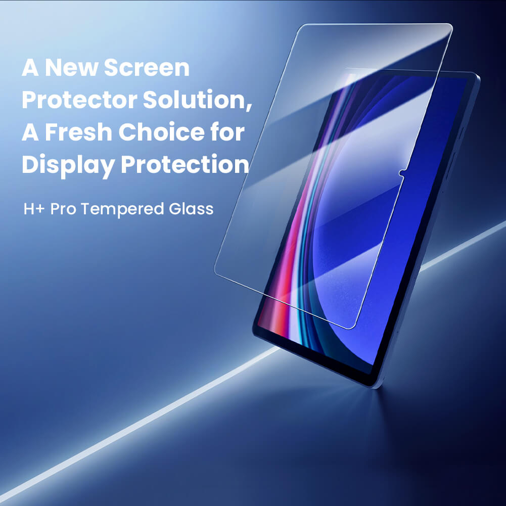 Защитное стекло NILLKIN для Samsung Galaxy Tab S10 Fan Edition (Tab S10 FE), Tab S9 Fan Edition (Tab S9 FE), Tab S9 (индекс H+ Pro)